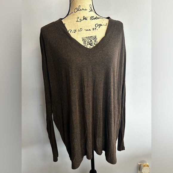 Cabi top long sleeve lightweight oversized casual preppy comfy - Picture 2 of 11